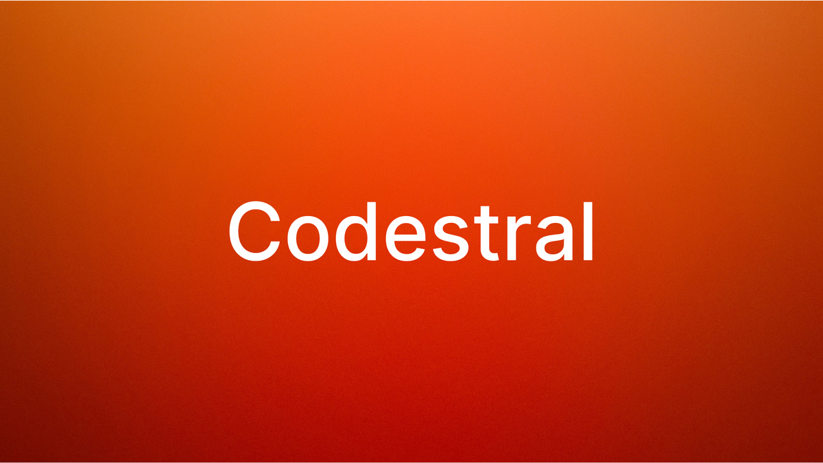 Codestral