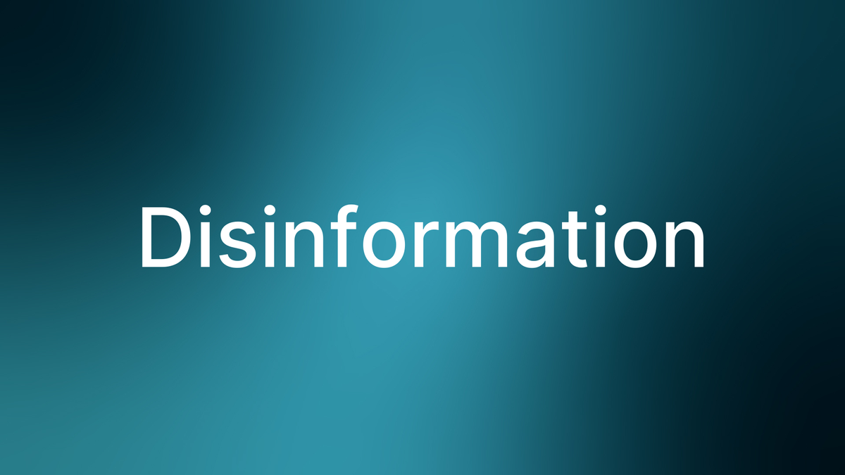 Disinformation