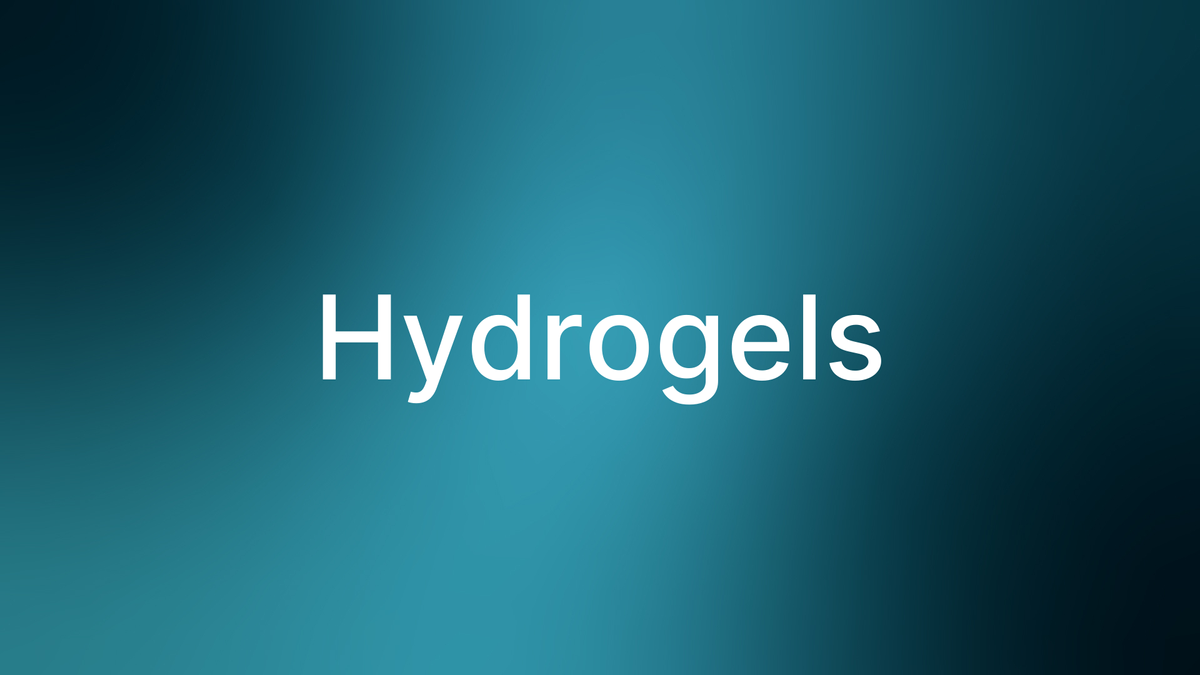 Hydrogels