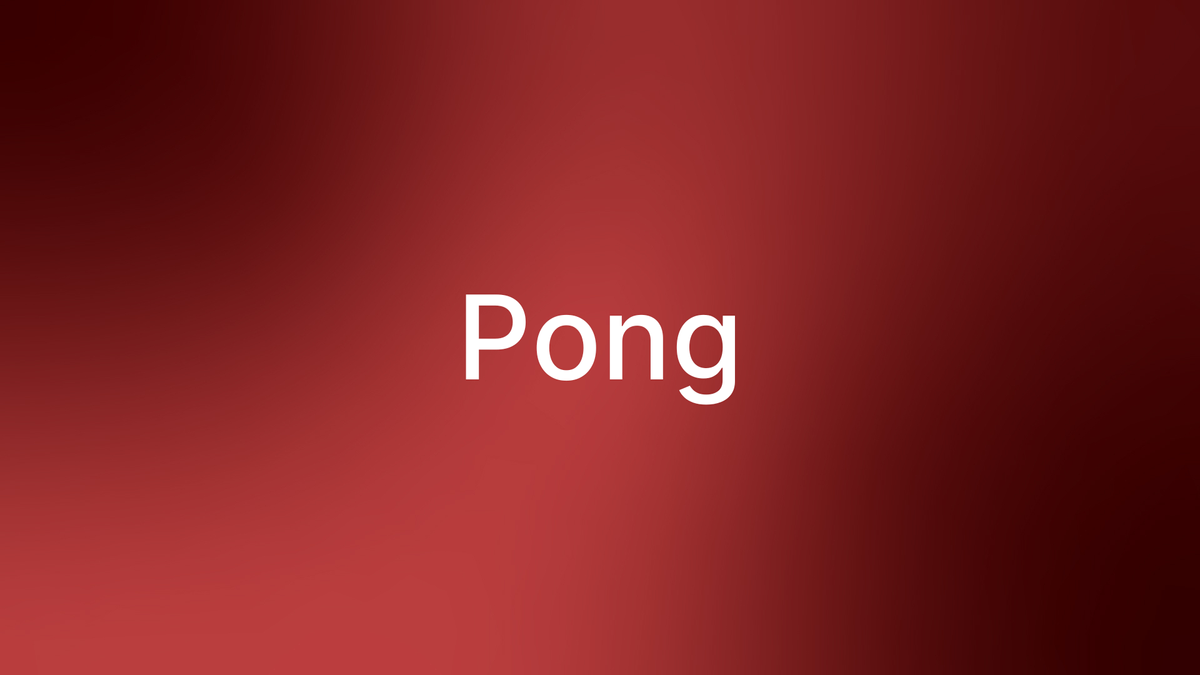 Pong