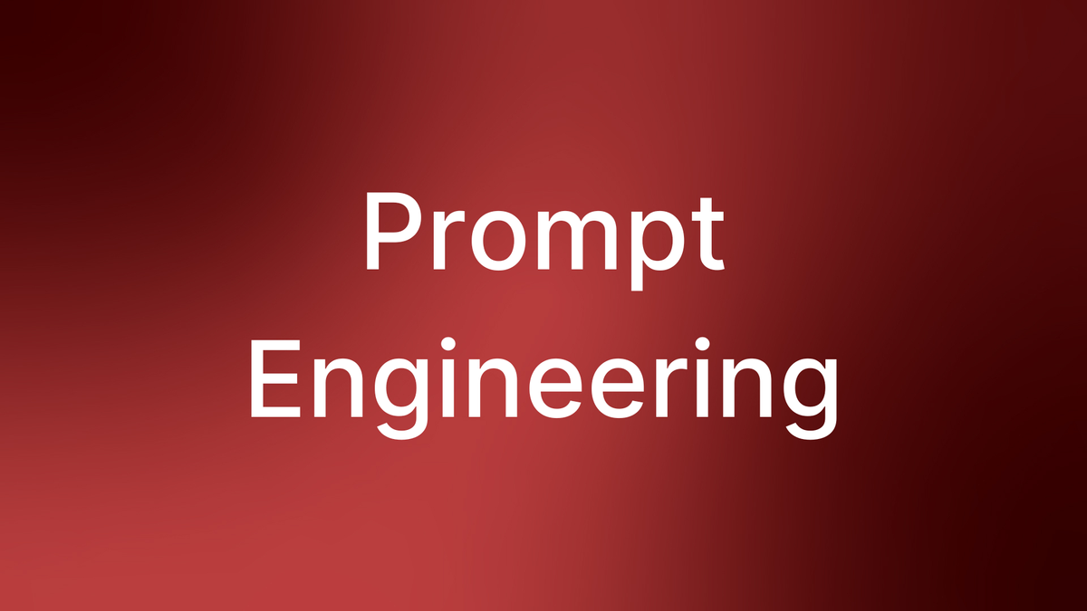 Prompt Engineering