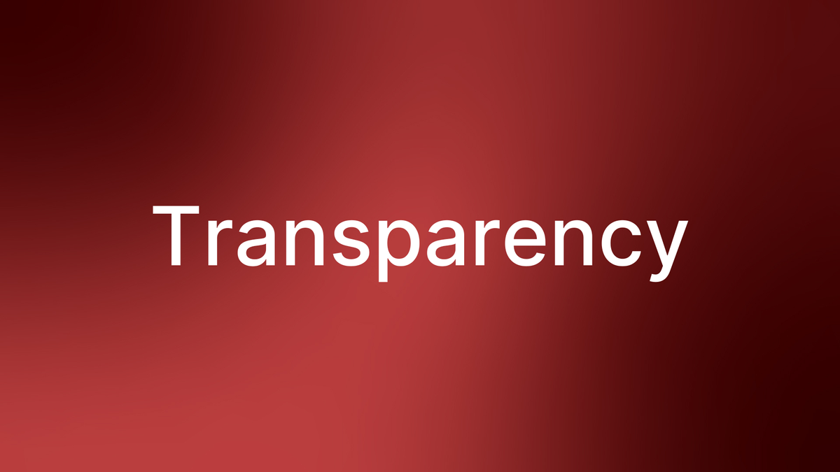 Transparency