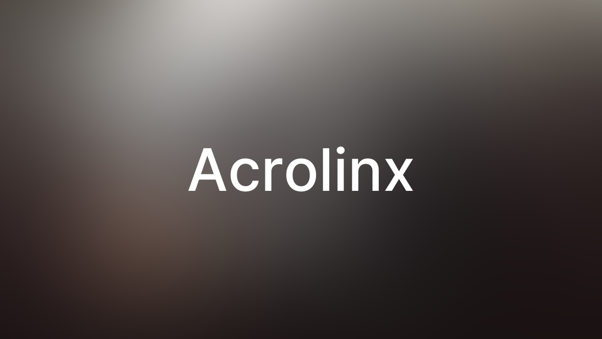 Acrolinx