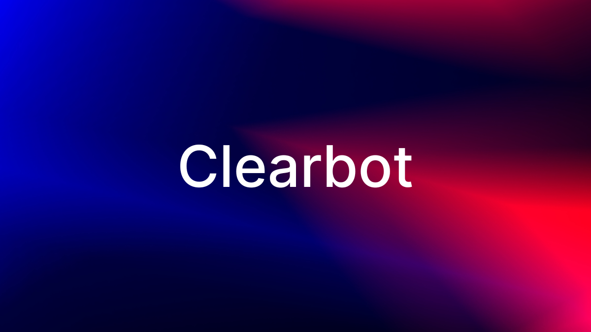 Clearbot