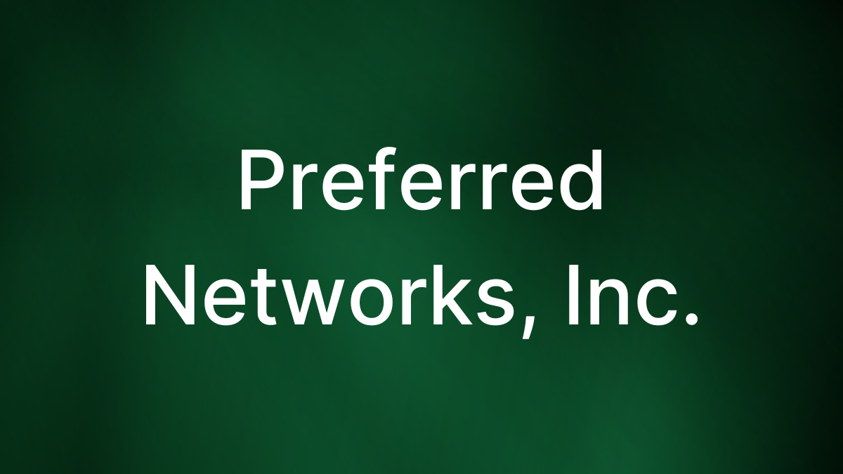 Preferred Networks, Inc.