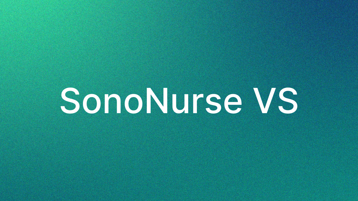 SonoNurse VS