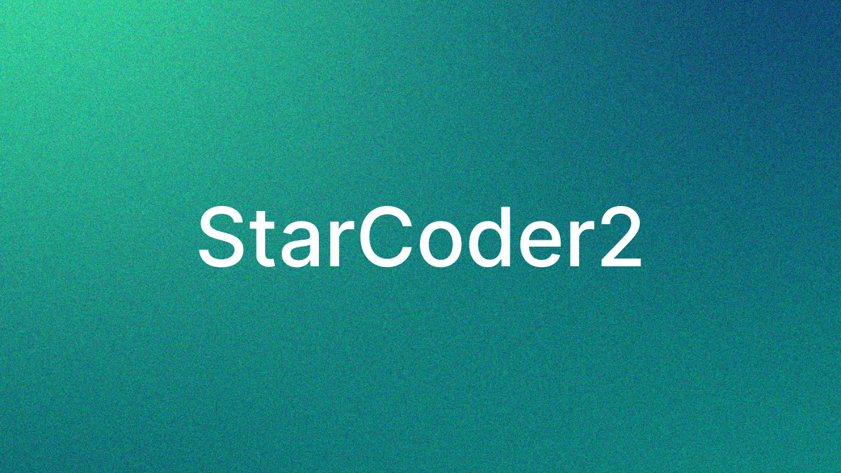 StarCoder2